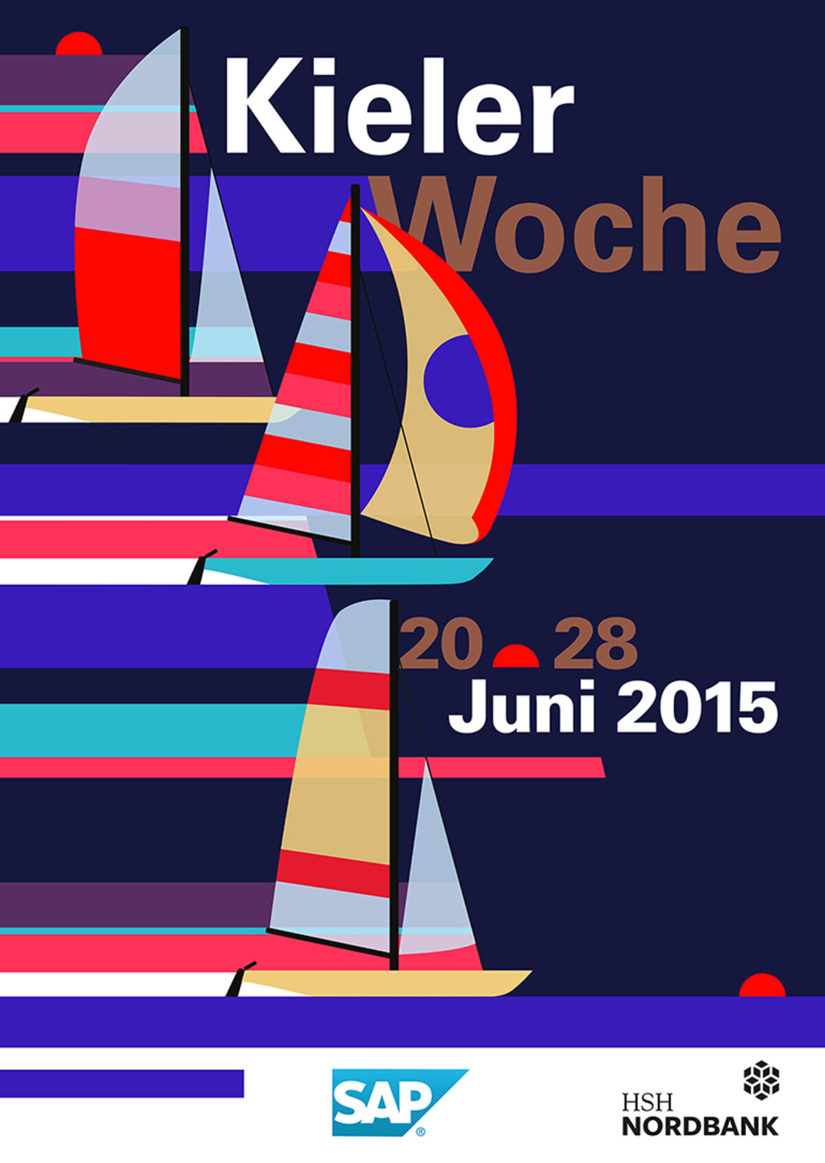 Affiche Kieler Woche 2015 – Kieler Woche